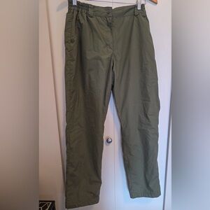 Women's Olive Green Chino Pants